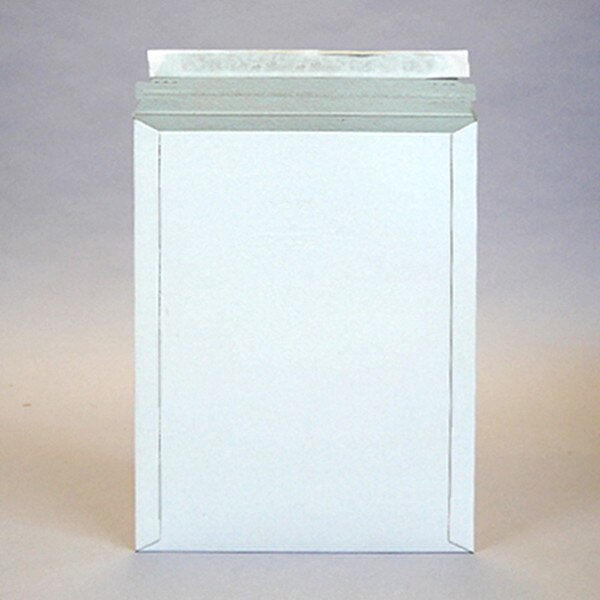 White Rigid Mailer for Magazines